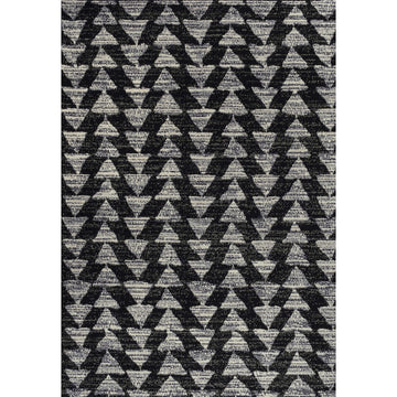 Aisha Moroccan Triangle Geometric Area Rug